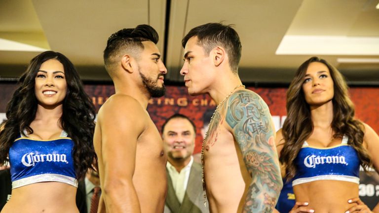 Abner Mares and Andres Gutierrez 