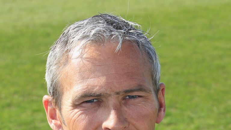 TAUNTON, ENGLAND - MARCH 30: Andy Hurry, Head Coach, of Somerset during the Somerset County Cricket Club photocall at The County Ground on March 30, 2012 i