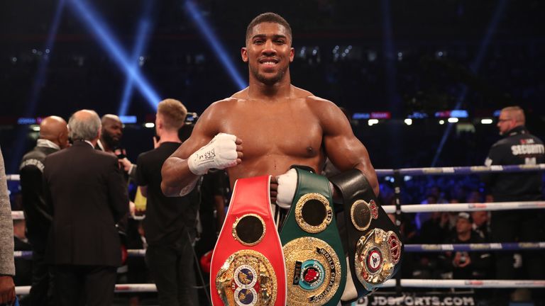 JOSHUA-TAKAM PROMOTION.PRINCIPALITY STADIUM,.CARDIFF.PIC;LAWRENCE LUSTIG.IBF, WBA & IBO Heavyweight Championship.Anthony Joshua v Carlos Takem