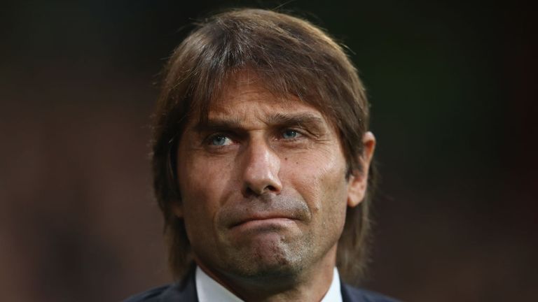 Chelsea's Antonio Conte during Bournemouth v Chelsea at Vitality Stadium on October 28, 2017