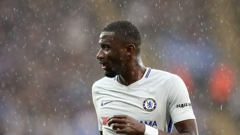 Antonio Rudiger was allegedly the subject of racist chants during Chelsea-Roma on Wednesday night