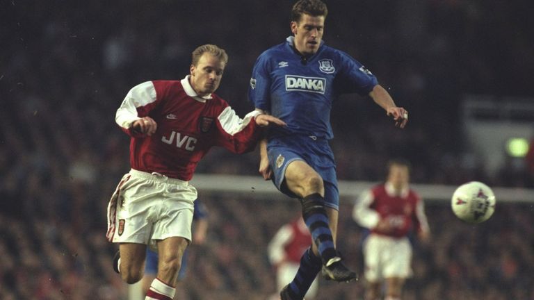Everton's first Premier League victory over Everton came in 1996