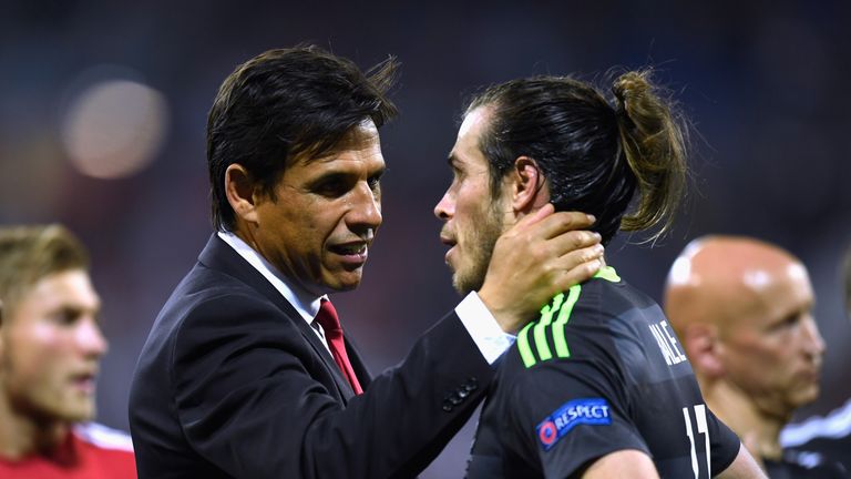 Chris Coleman says his Wales side have become accustomed to playing without Gareth Bale