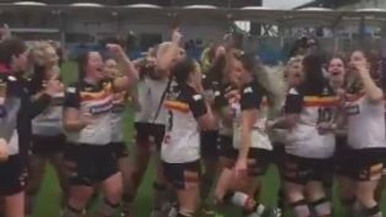 Bradford Bulls complete a league and cup double (Twitter @OfficialBullsRL)