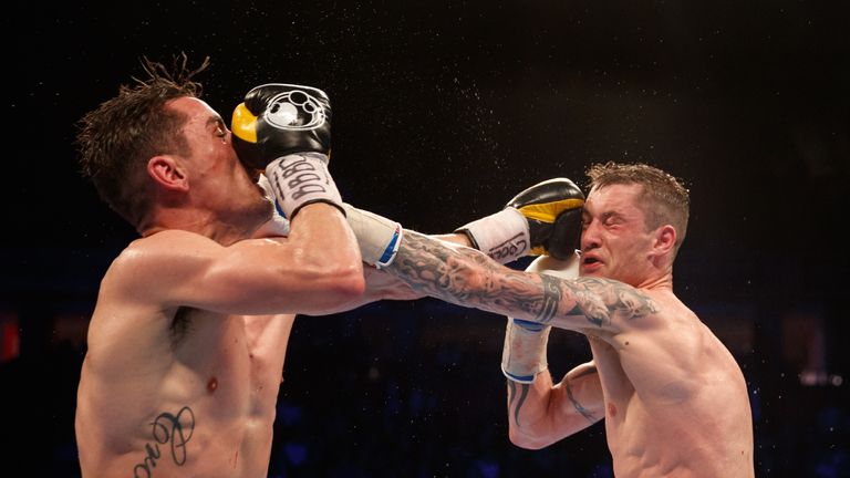 Matchroom Boxing 'Crolla v Burns" Show, Manchester.
7th October 2017
Picture By Mark Robinson.

Lightweight contest
ANTHONY CROLLA v RICKY BURNS