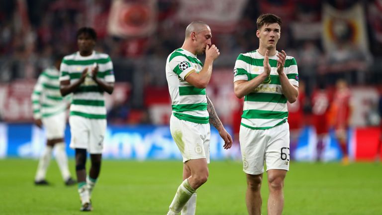 Celtic were well beaten by Bayern Munich on Wednesday