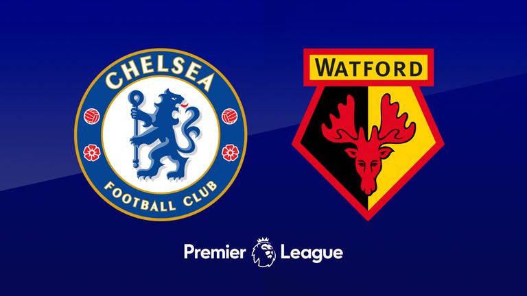 Chelsea v Watford badge graphic