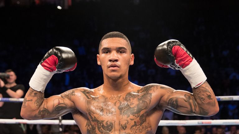 Matchroom Boxing 'Crolla v Burns" Show, Manchester.
7th October 2017
Picture By Mark Robinson.

Welterweight contest
CONOR BENN v NATHAN CLARKE