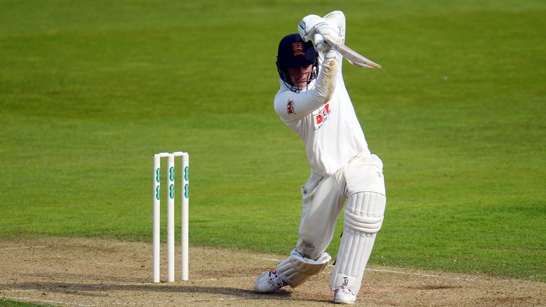 SOUTHAMPTON, ENGLAND - SEPTEMBER 20: Dan Lawrence of Essex bats during Day Two of the Specsavers County Championship Division One match between Hampshire a
