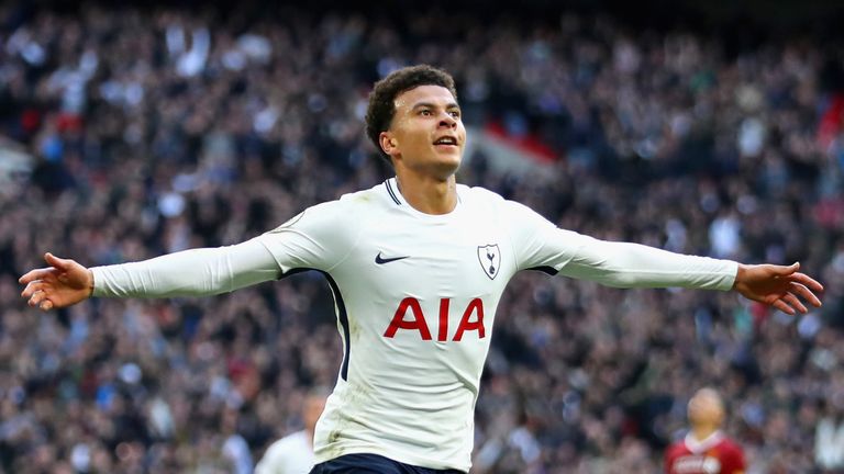 Dele Alli scores on the stroke of halt-time