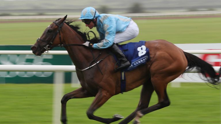 Detailed ridden by Seamie Heffernan on the way to winning Irish Stallion Farms EBF Fillies Handicap at Curragh Racecourse.