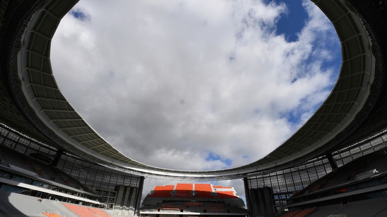 The Ekaterinburg Arena will be used at the World Cup