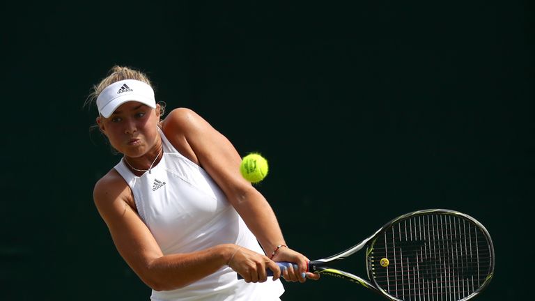 Emily has big ambitions to conquer the Wimbledon turf