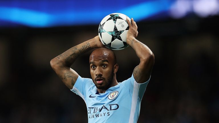 Manchester City midfielder Fabian Delph