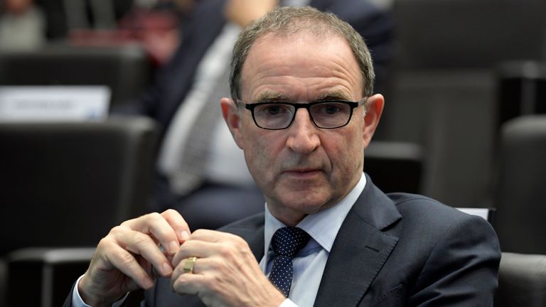 Republic of Ireland manager Martin O'Neill