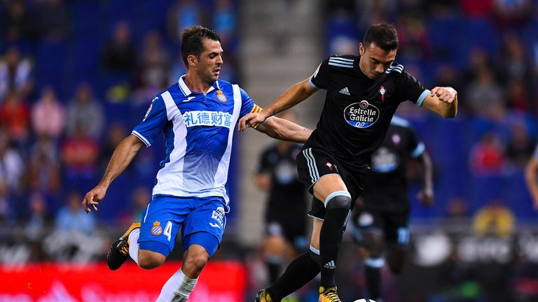 Iago Aspas scored a hat-trick for Celta Vigo in their 5-2 win at Las Palmas