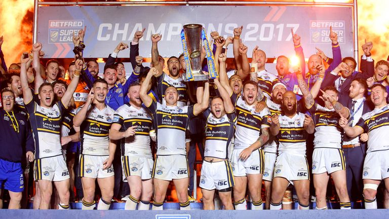 Leeds are crowned 2017  Super League Champions