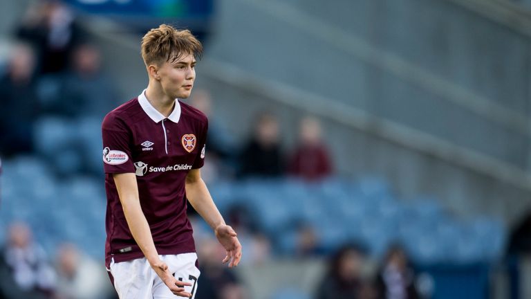 Hearts' 16-year-old midfielder Harry Cochrane came on as a half-time substitute in Saturday's 1-0 win against St Johnstone.