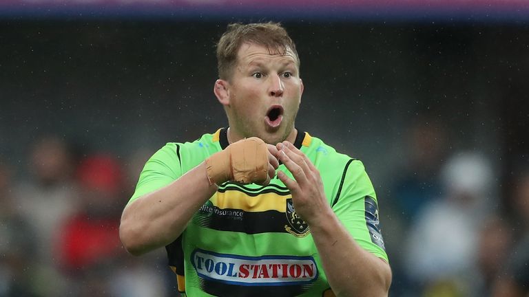 Dylan Hartley is alleged to have struck ASM Clermont Auvergne prop Rabah Slimani