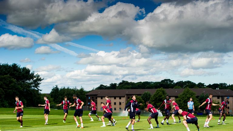 Hearts have been using the facilities at Riccarton for 15 years