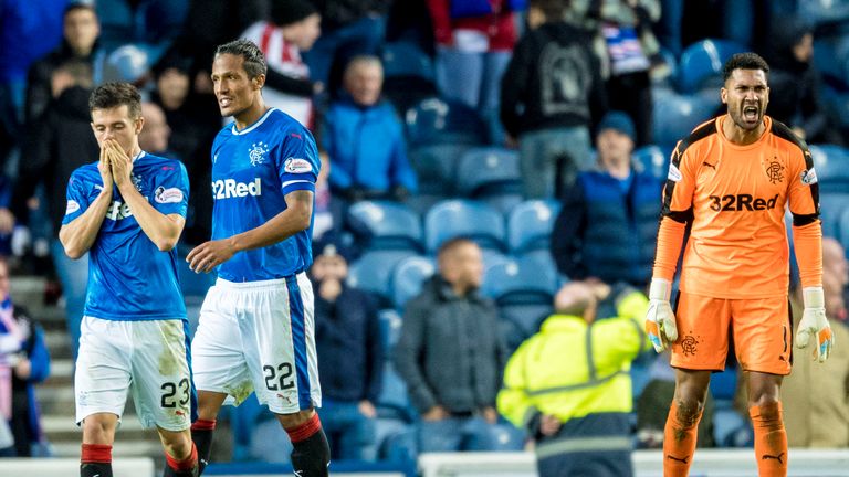 Rangers were held by Kilmarnock at Ibrox 