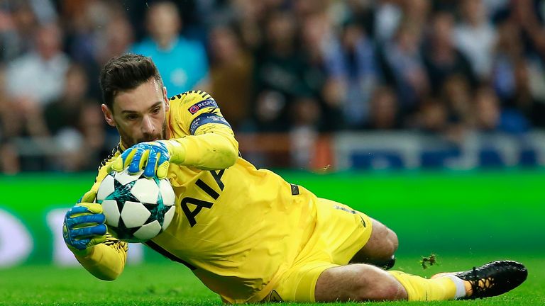 Hugo Lloris starred for Tottenham 