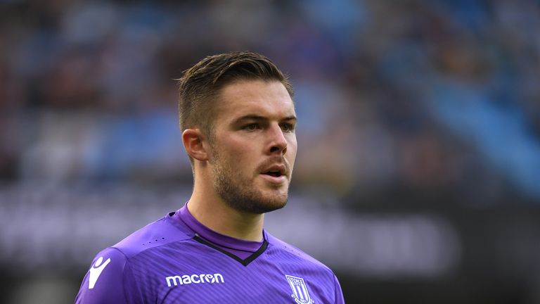 Jack Butland of Stoke City