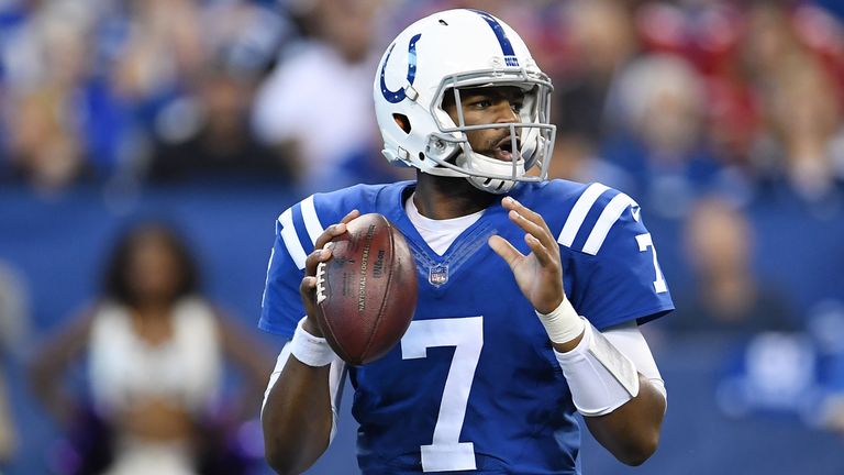 Jacoby Brissett has won two of five starts for the Colts
