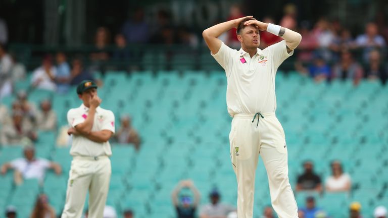 James Pattinson is struggling with a back injury ahead of the Ashes