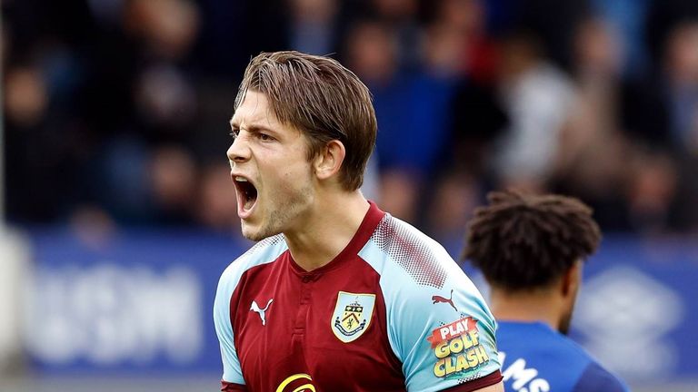 James Tarkowski's Burnley beat Everton in the Premier League