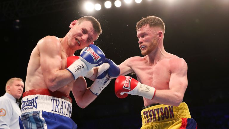 BELAST, SSE ARENA
PIC;LAWRENCE LUSTIG
BELFAST
WBA International Super-Featherweight Championship
JAMES TENNYSON v DARREN TRAYNOR