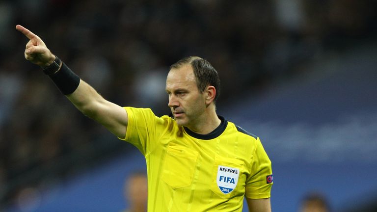 Sweden's Jonas Eriksson will referee Saturday's game between Tianjin Quanjian and Shandong Lune