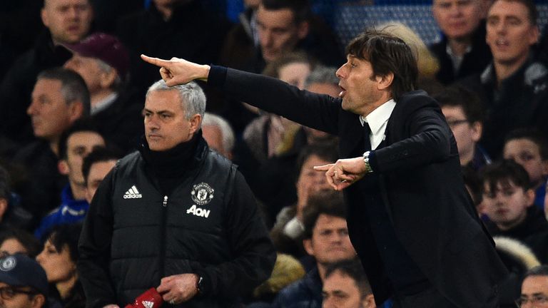 Antonio Conte has hit back at Jose Mourinho's comments about Chelsea's injury situation