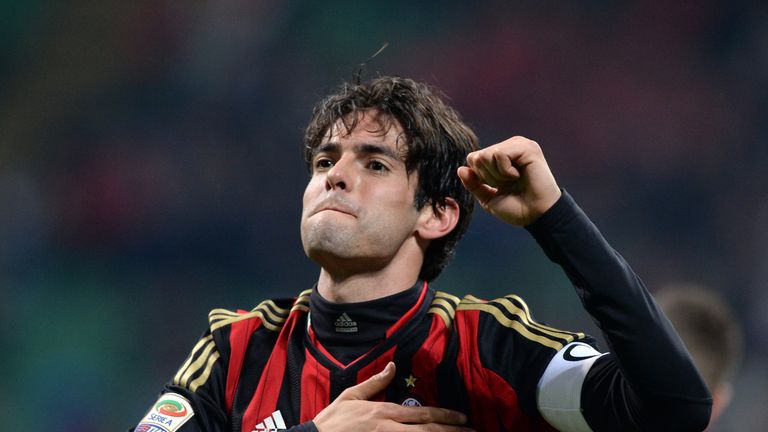 Kaka won the Champions League and Serie A with AC Milan