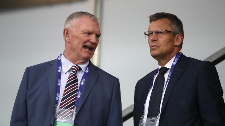 FA chairman Greg Clarke (left) and chief executive Martin Glenn will face parliamentary questions on Wednesday