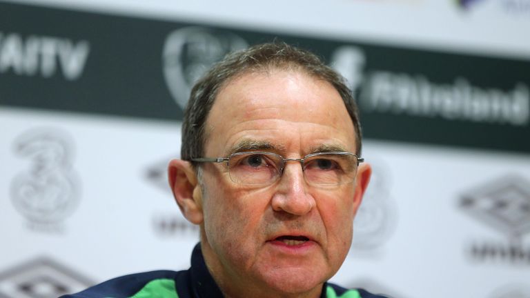 File photo dated 23-03-2017 of Republic of Ireland manager Martin O'Neill.