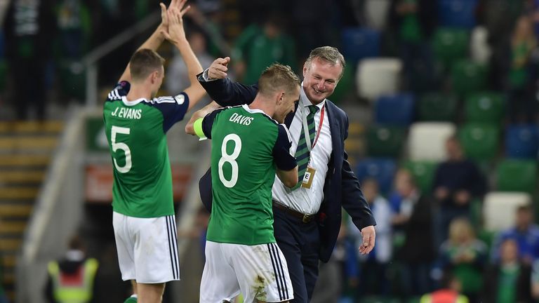 Michael O'Neill will be hoping for a favourable draw on Tuesday