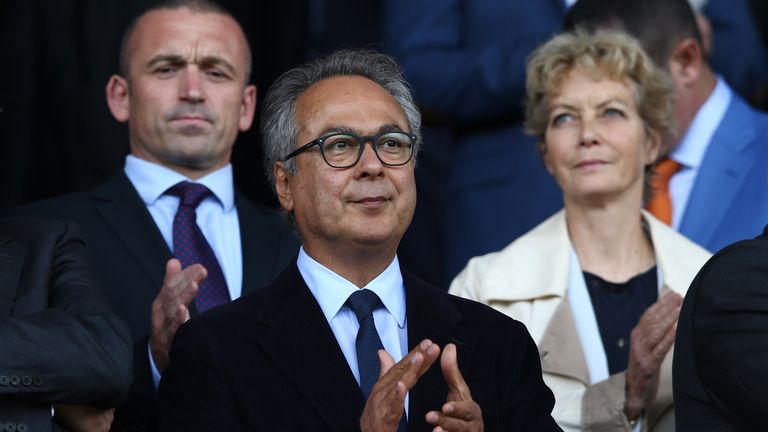 Farhad Moshiri will meet Unsworth on Friday