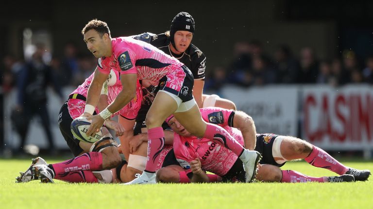 Nic White faced his formed club Montpellier in Round 2 of the Champions Cup