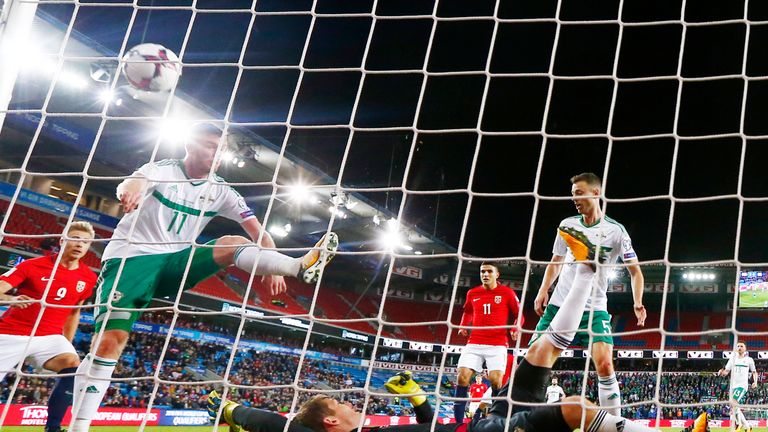 A Chris Brunt own goal consigned Northern Ireland to defeat in Oslo