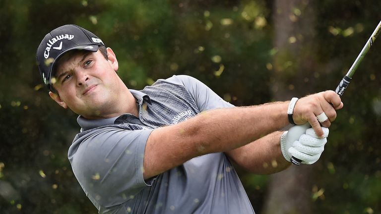 JEJU, SOUTH KOREA - OCTOBER 19:  Patrick Reed of the United States hits his tee shot on the 7th hole during the first round of the CJ Cup at Nine Bridges o