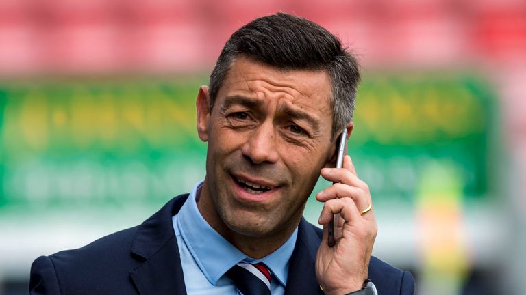 Rangers manager Pedro Caixinha