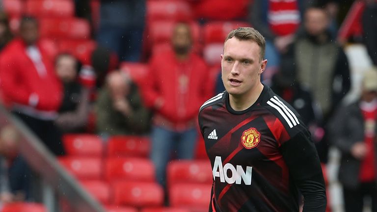 Phil Jones withdrew from the England squad this week due to injury