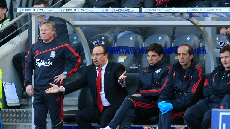  Rafael Benitez and Mauricio Pellegrino worked together at Liverpool