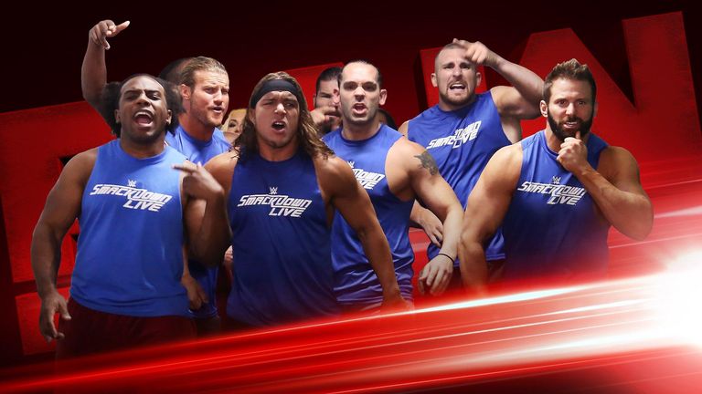 WWE Raw and Team Smackdown