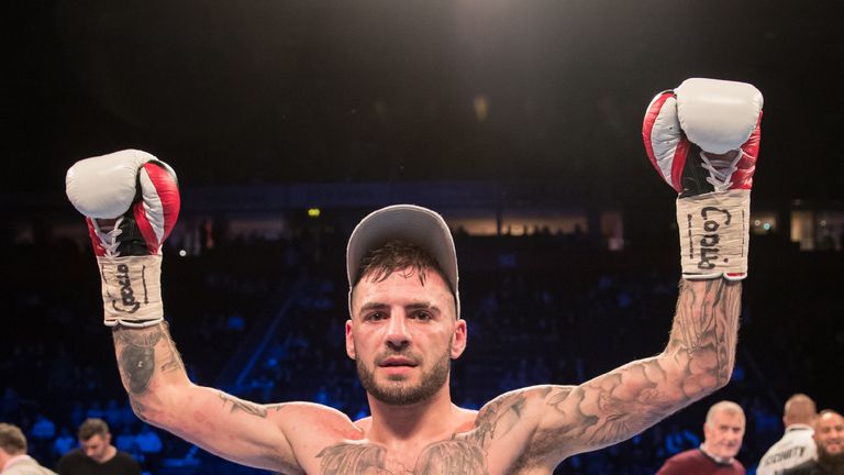 Matchroom Boxing 'Crolla v Burns" Show, Manchester.
7th October 2017
Picture By Mark Robinson.

British Lightweight Championship
ROBBIE BARRETT v LEWIS RIT