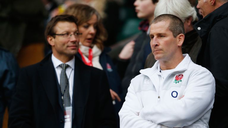 Stuart Lancaster is surprised by the criticism aimed at him by Rob Andrew
