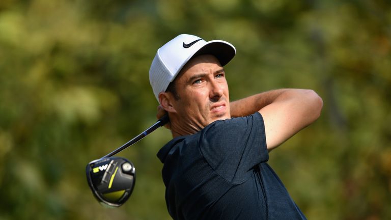 MONZA, ITALY - OCTOBER 15:  Ross Fisher of England in action during the final round of the 2017 Italian Open at Golf Club Milano - Parco Reale di Monza on 