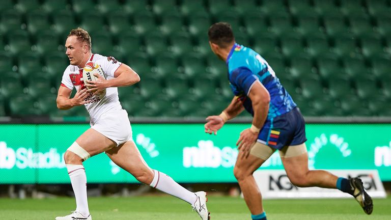 England forward Ben Currie