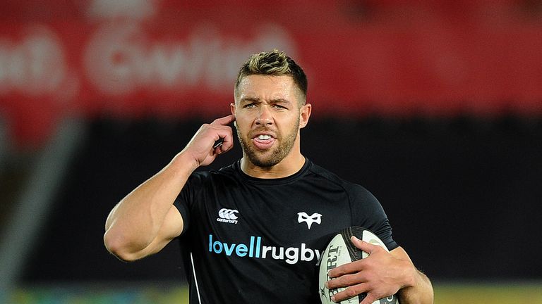 Ospreys scrum-half Rhys Webb